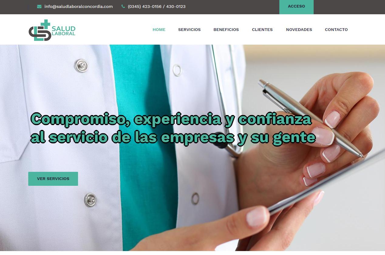 Sitio moderno responsive, realizado en HTML5 y CSS3, con slider, y panel de control personalizado para noticias en PHP y MySQL